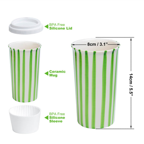 GIROFLIER Millie leakproof lid keeps beverages secure during commutes.
