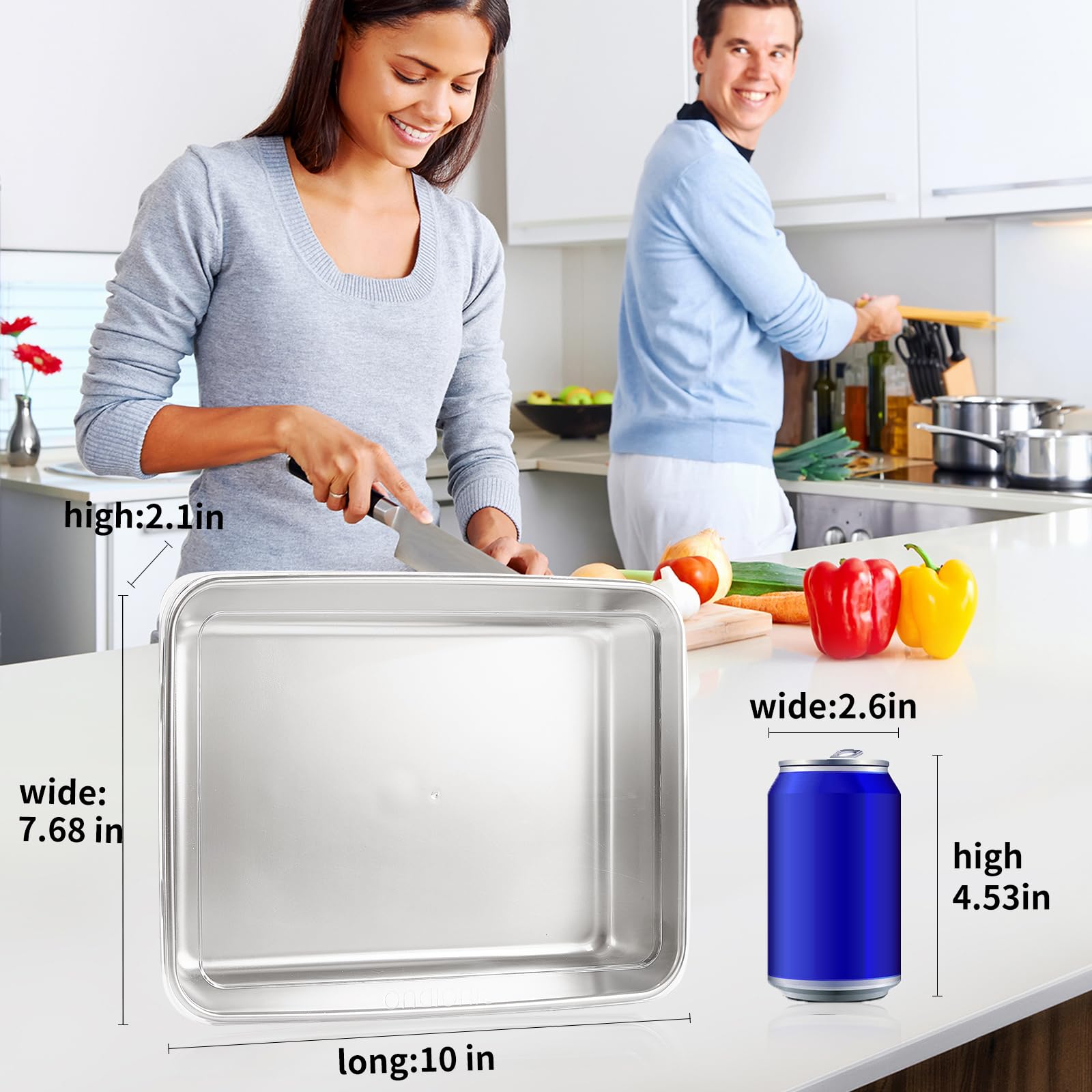 GIUIDUO dishwasher-safe stainless steel storage with clear lid for easy viewing.