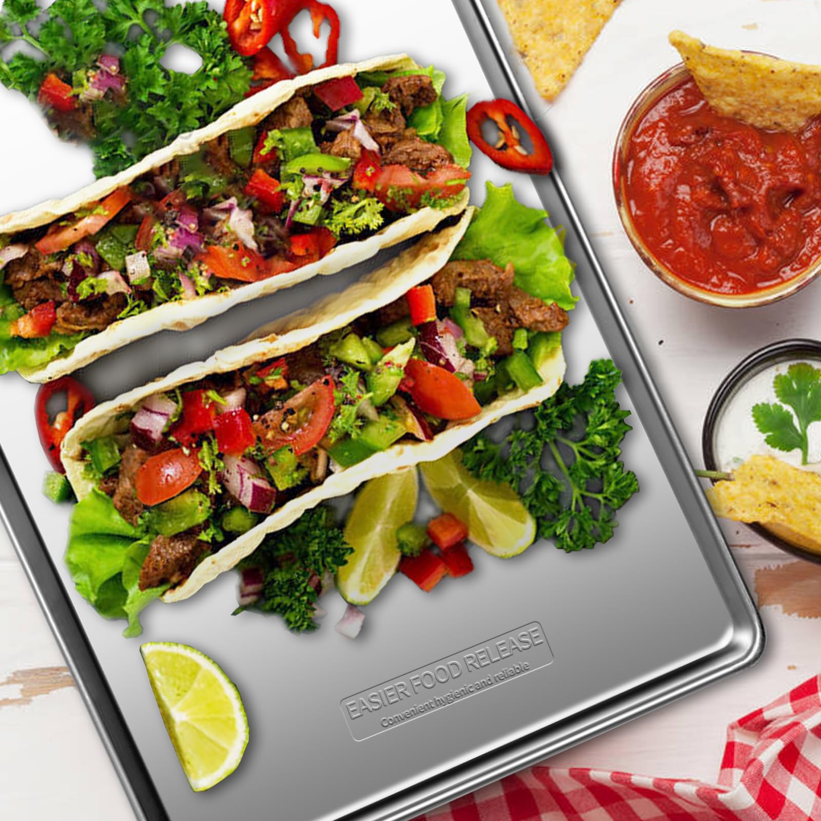 GIUOIDUO easy-clean design stays shiny and dishwasher safe for busy kitchens.