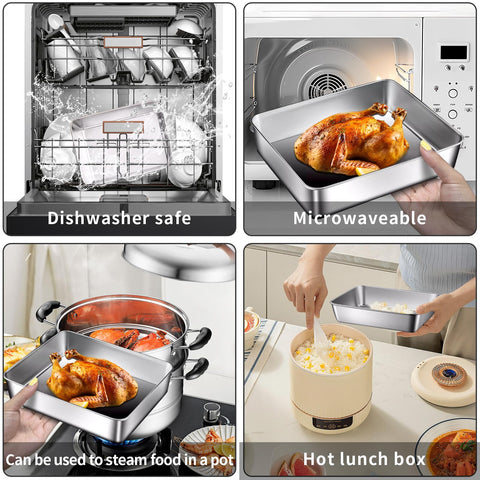 GIUIDUO easy-clean stainless steel surface resists stains and odors.