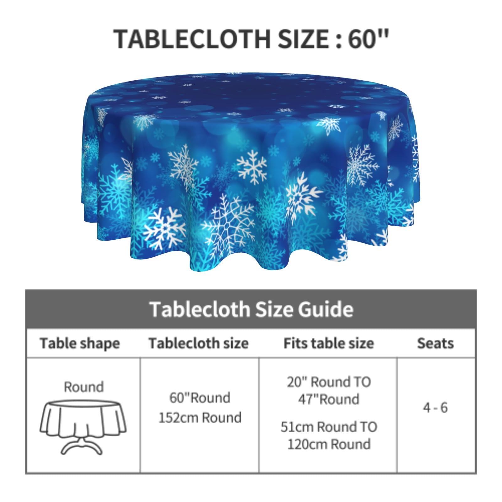 Giwawa waterproof polyester tablecloth keeps surfaces clean during meals.