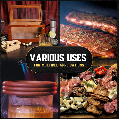 G & J's Finest wood chips ignite quickly for clean smoke