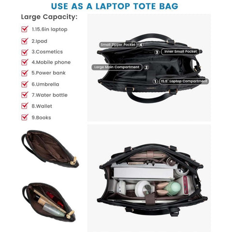 Gkfhv tote size specs highlight ample space for daily essentials.