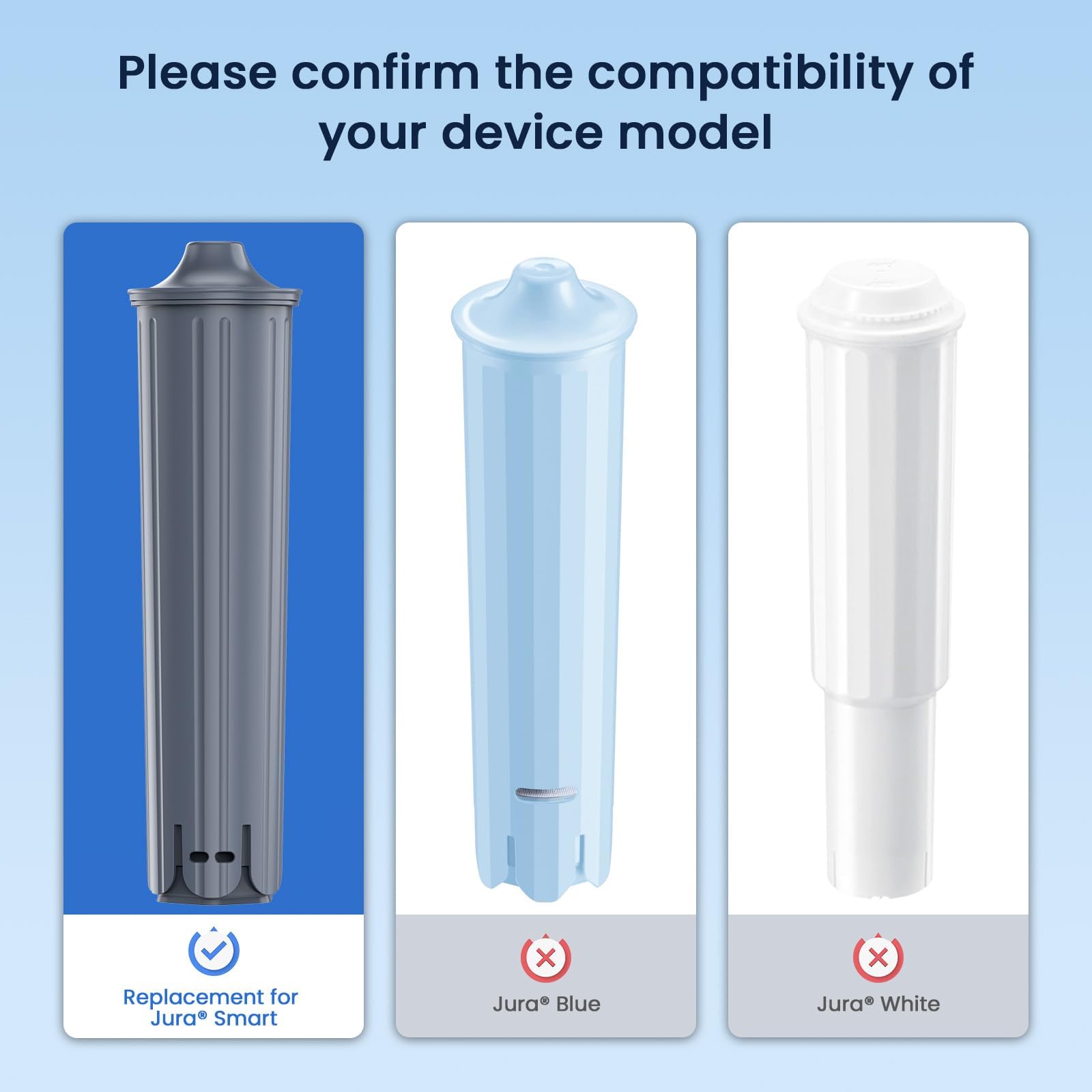 GLACIER FRESH BPA-free filtration uses food-grade materials for safe filtration.
