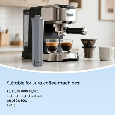 GLACIER FRESH RFID chip enables automatic recognition for seamless Jura operation.
