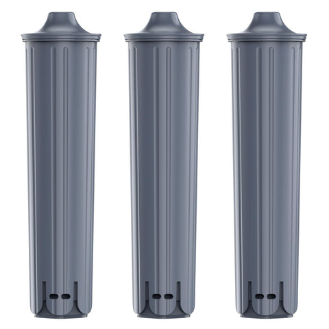 GLACIER FRESH water filter cartridge visual for Claris Smart compatibility with Jura machines.
