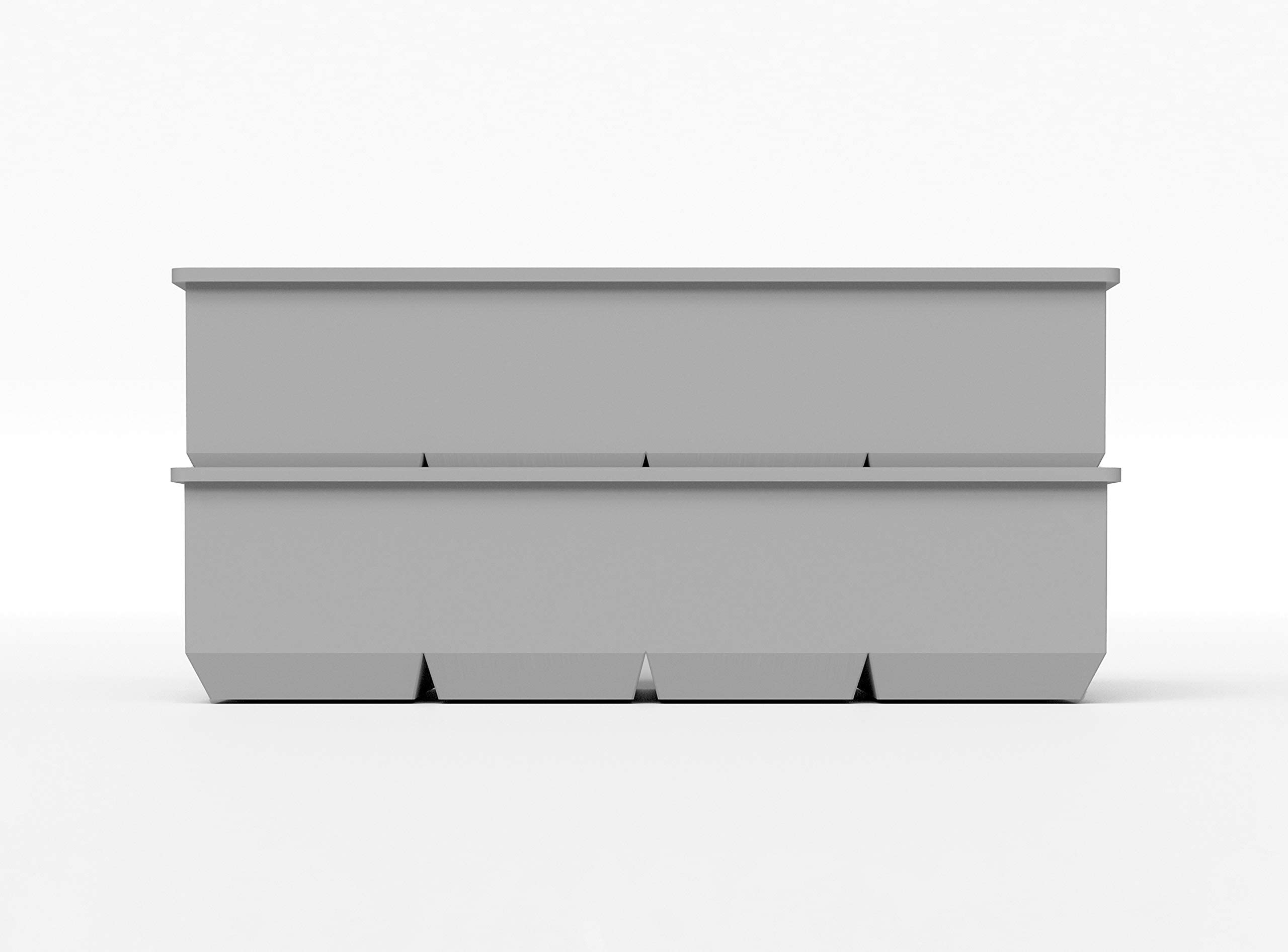 Glacio BPA-free silicone trays are safe and dishwasher friendly.
