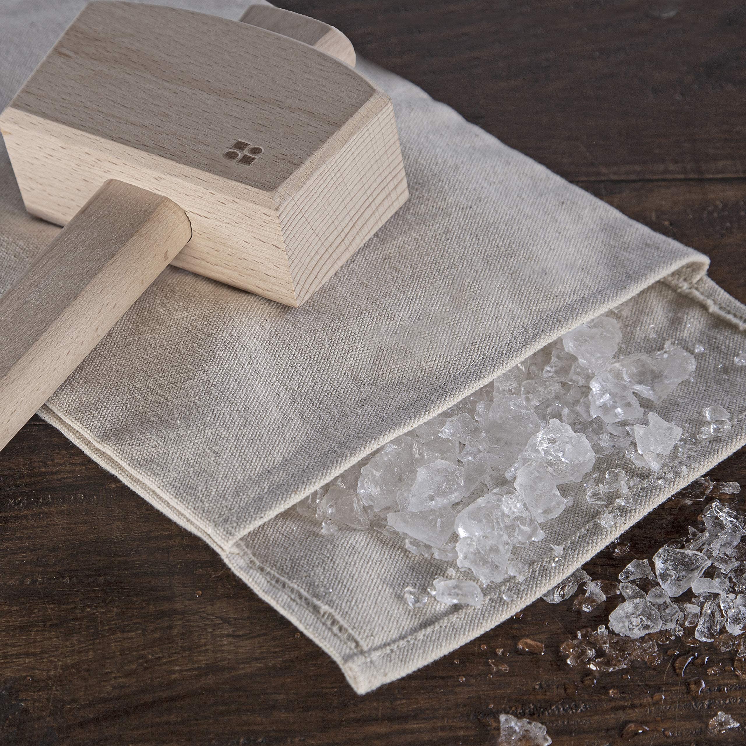 Glacio durable stitching close-up shows reinforced seams for heavy home use.