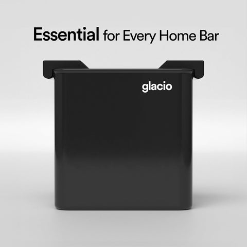 Glacio easy removal design for quick ice release during bar prep