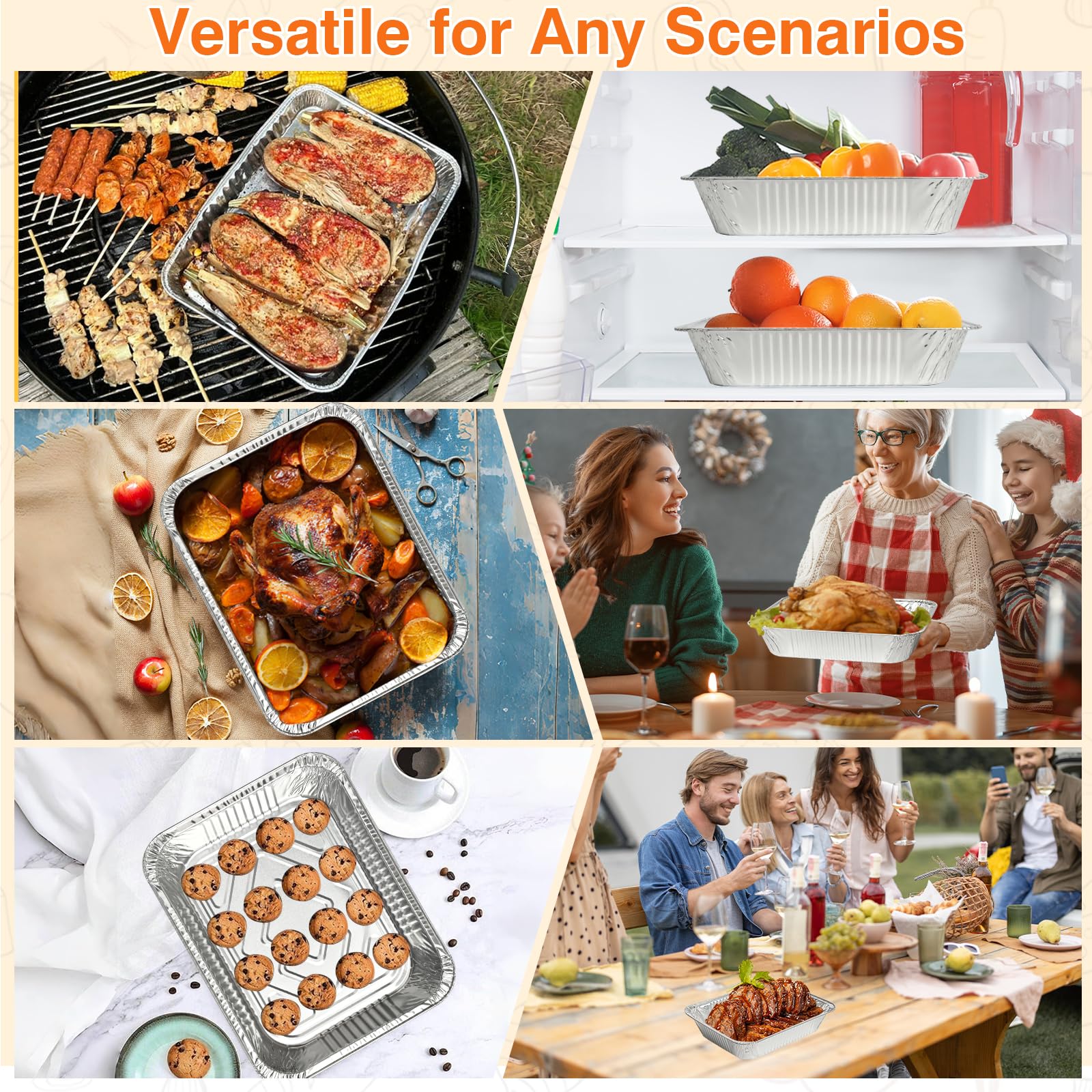 Gladify pans recyclable aluminum for eco-friendly kitchens.