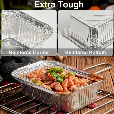 Stacked Gladify pans save space for easy storage