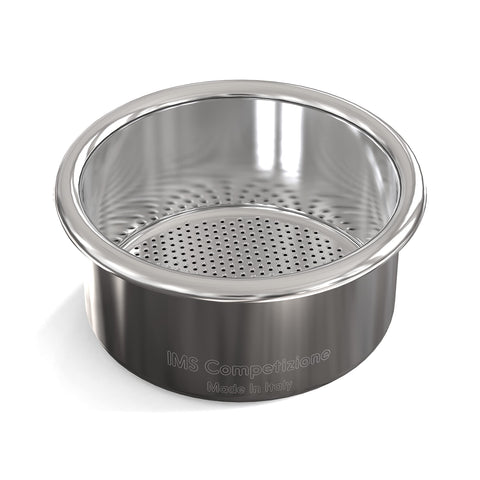 Gladwise IMS 54mm basket in 304 stainless steel preserves coffee flavor