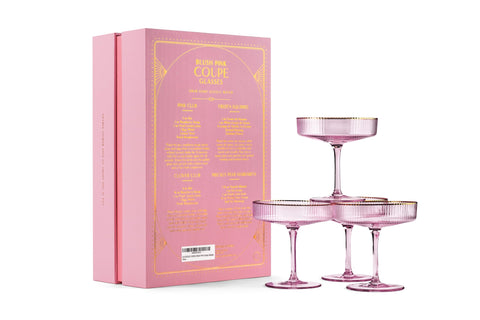 GLASSIQUE CADEAU champagne and cocktail collection for stylish serving.