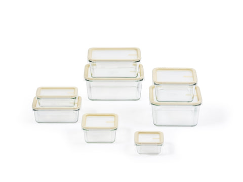 Glasslock Sens 46oz rectangle container perfect for family meals