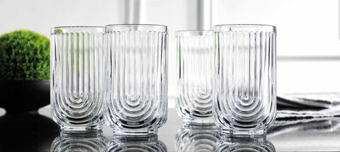 Glaver's BPA- and lead-free highball glasses meet quality standards.
