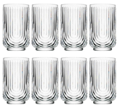 Glaver's highball glass is tall enough for layered drinks and garnishes.