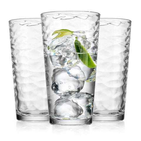 Glaver's versatile drinkware for juice, cocktails, smoothies and iced tea.