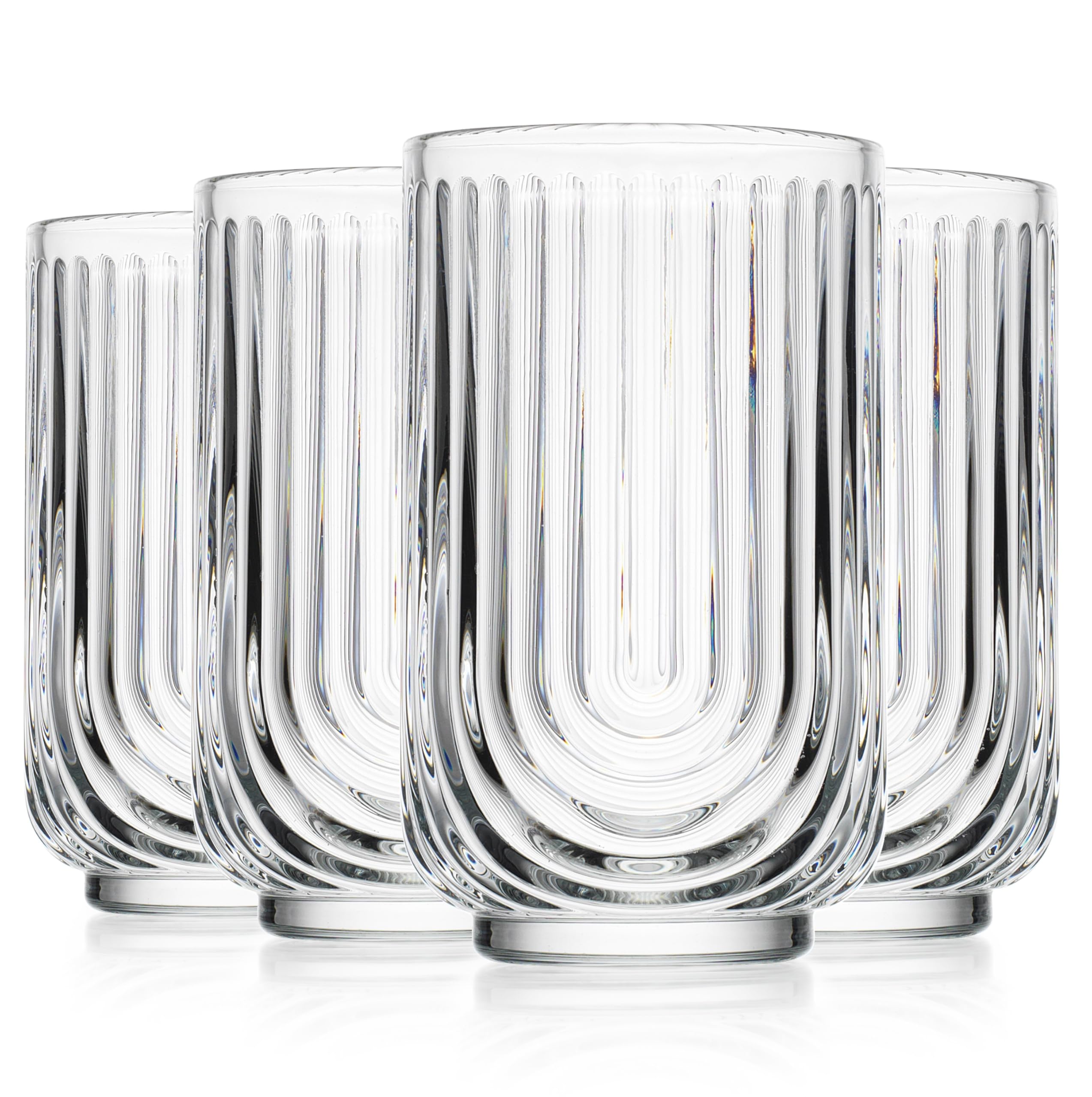 Glaver's vintage glassware complements modern or traditional table settings during gatherings
