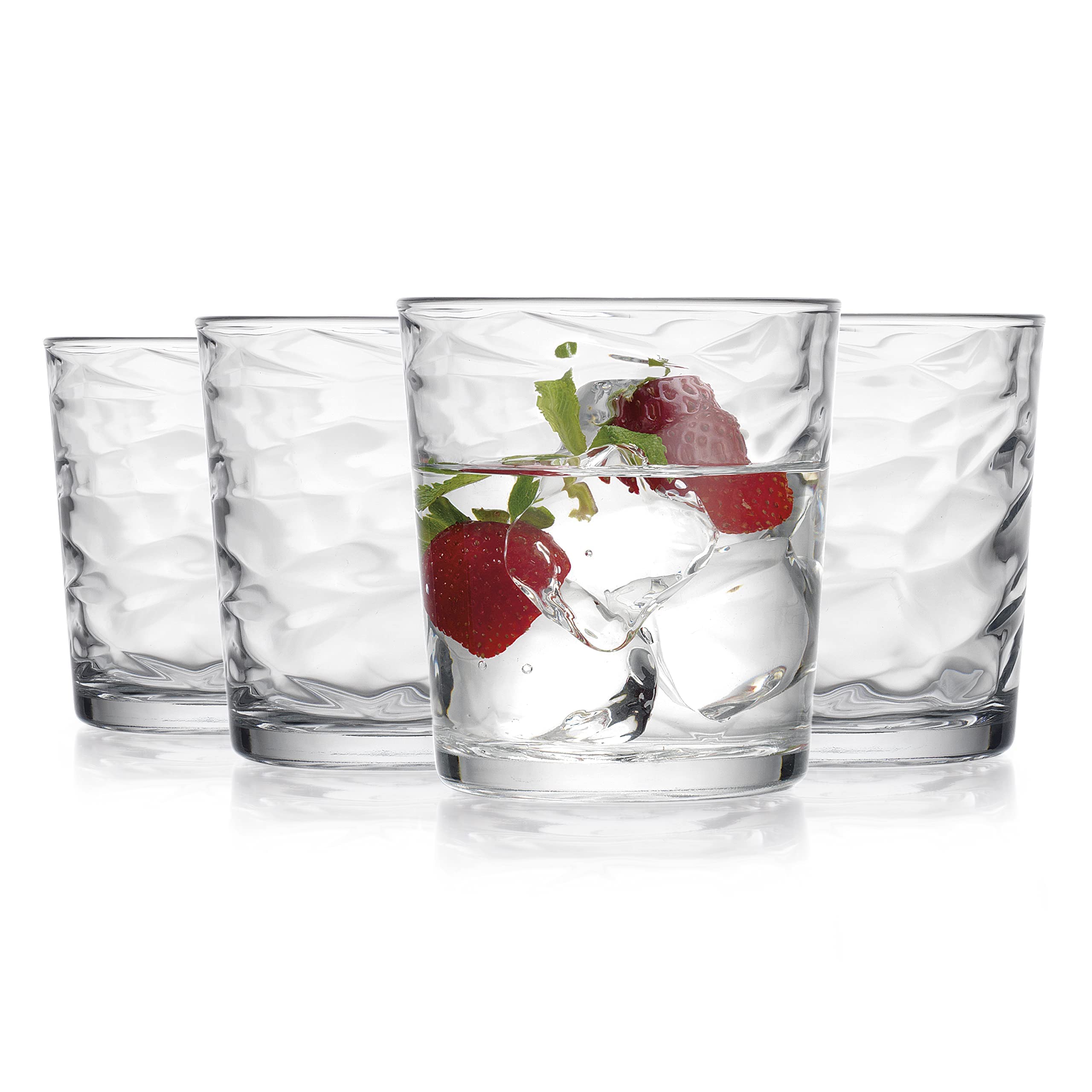 Glaver's 13 oz glasses dishwasher safe for easy cleanup after gatherings.