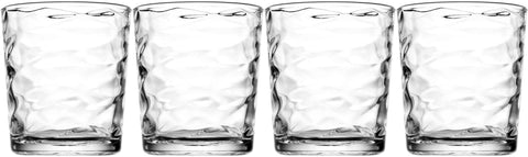 Glaver's old fashioned glasses set stacks neatly for storage and gifting.