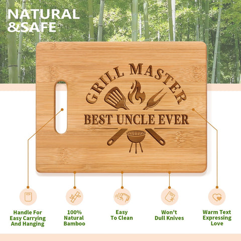 Gleevera cutting board used as a serving platter with cheese and fruit