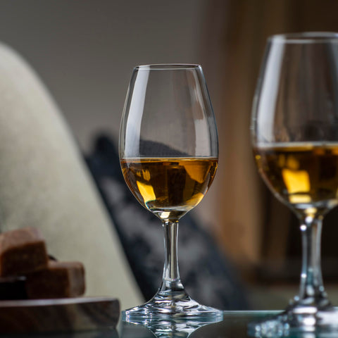 Glencairn sherry-friendly cup for versatile spirits tasting
