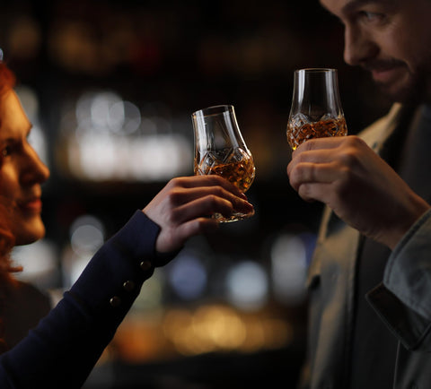 Gift-ready GLENCAIRN packaging invites celebrations and gifting.