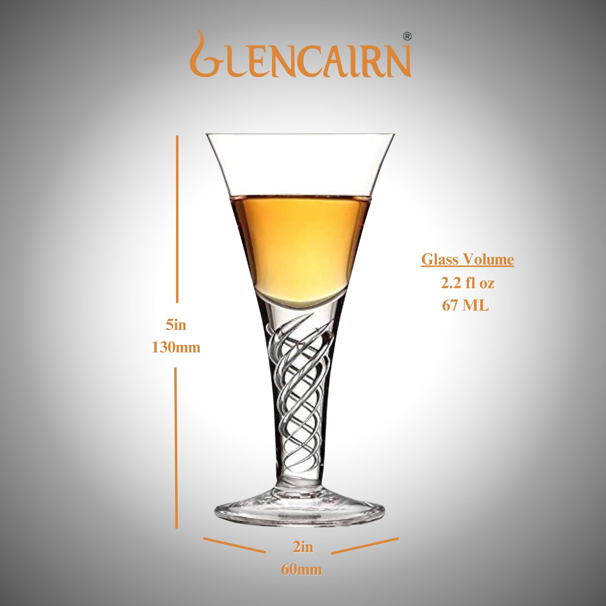 GLENCAIRN Jacobite carton with Jim Drysdale illustration, gift-ready packaging