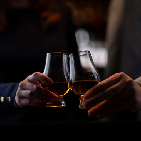 Glencairn lead-free crystal ensures pure, safe drinking aesthetics.