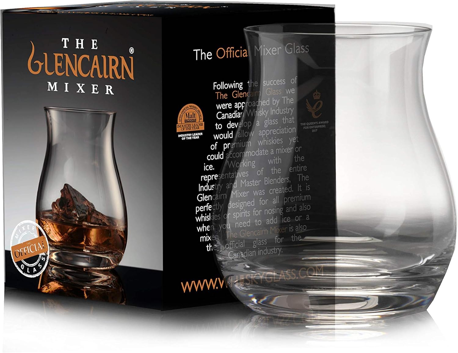 GLENCAIRN lead-free crystal glass for premium barware.