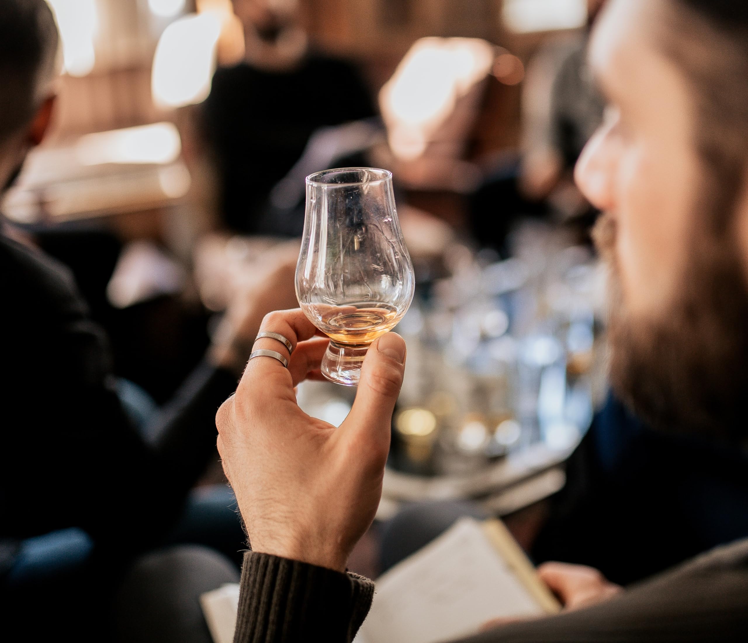 GLENCAIRN WEE glass suited for scotch, bourbon, tequila tasting