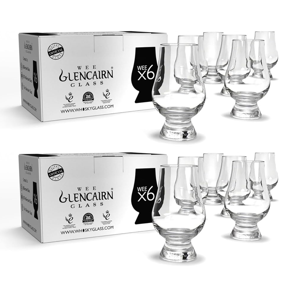GLENCAIRN WEE mini glass 3-4in highlights color and aroma for tasting