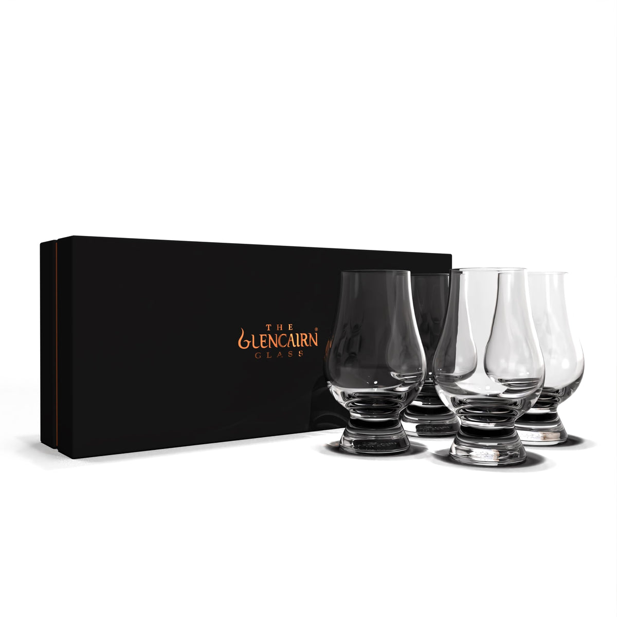 GLENCAIRN whisky glass set of 4 with a comfortable grip for easy sipping