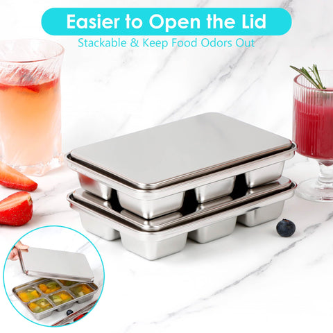 GLENDAVENY versatile tray freezes ice cream or broth