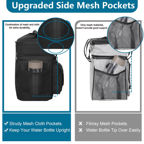 Glenkey velcro patch on front for personalization and quick identification