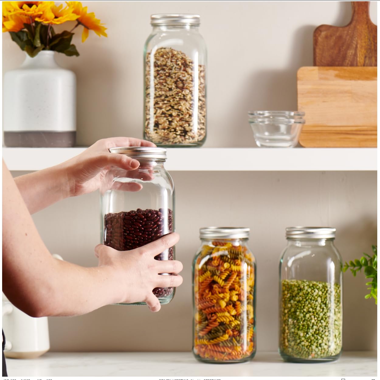 GLING jars are microwave-safe, freezer-safe, and dishwasher-safe