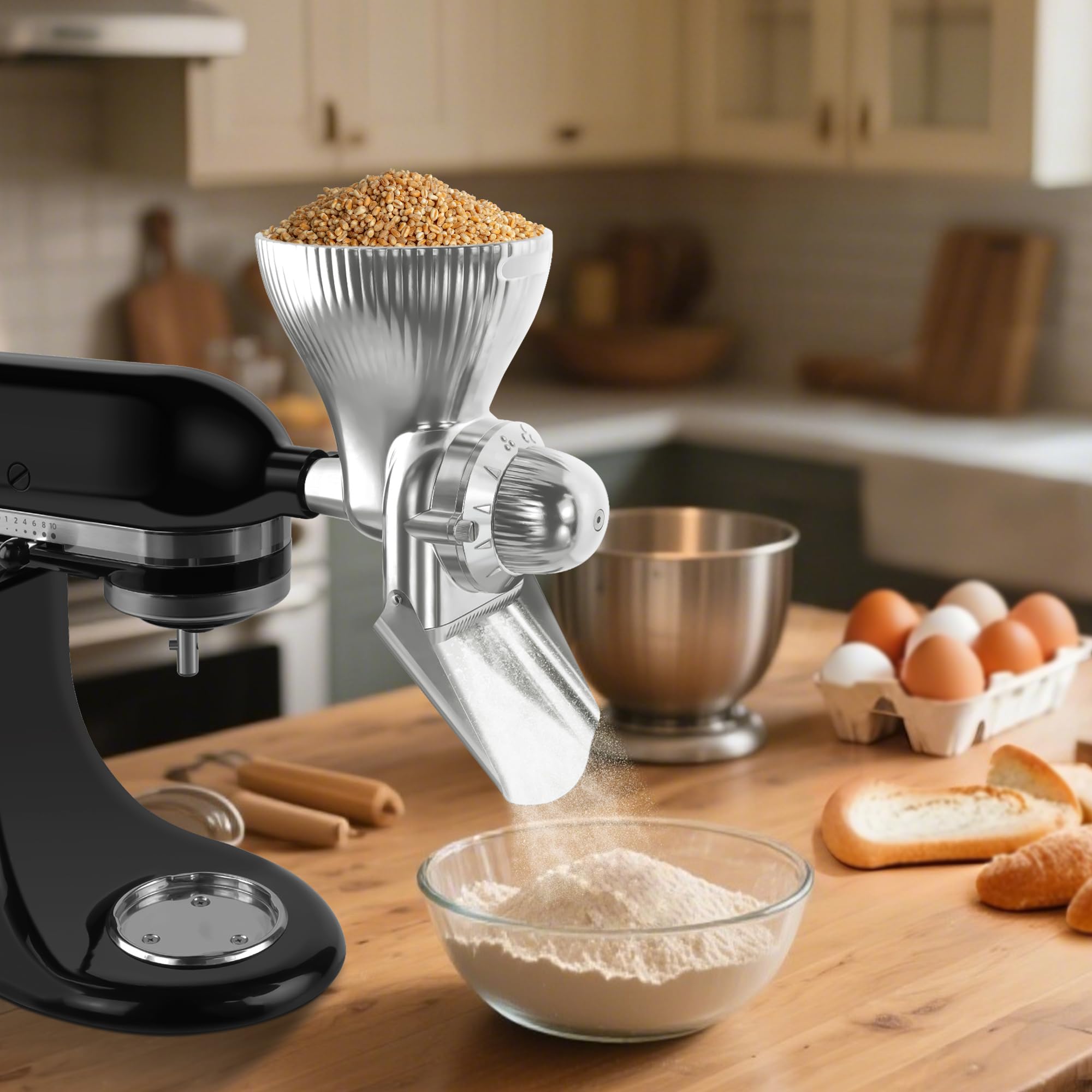 GLINK grain mill attachment designed for long-lasting, durable grinding
