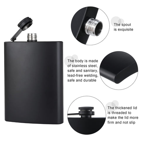 GliSun eight-flask gift set with cups perfect for celebrations