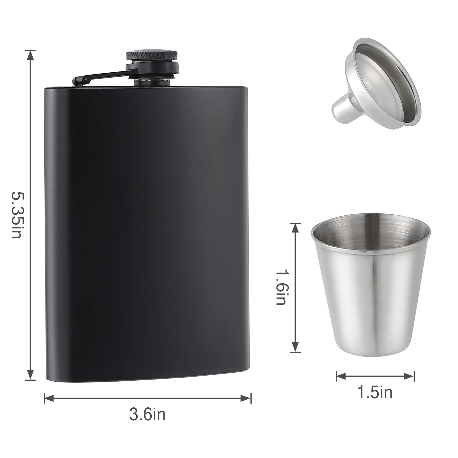 GliSun leak-proof flask cap ensures secure sealing