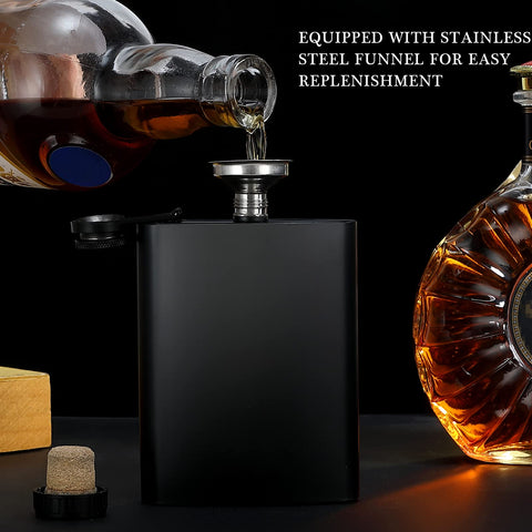 Stainless steel funnels help precise, mess-free pouring