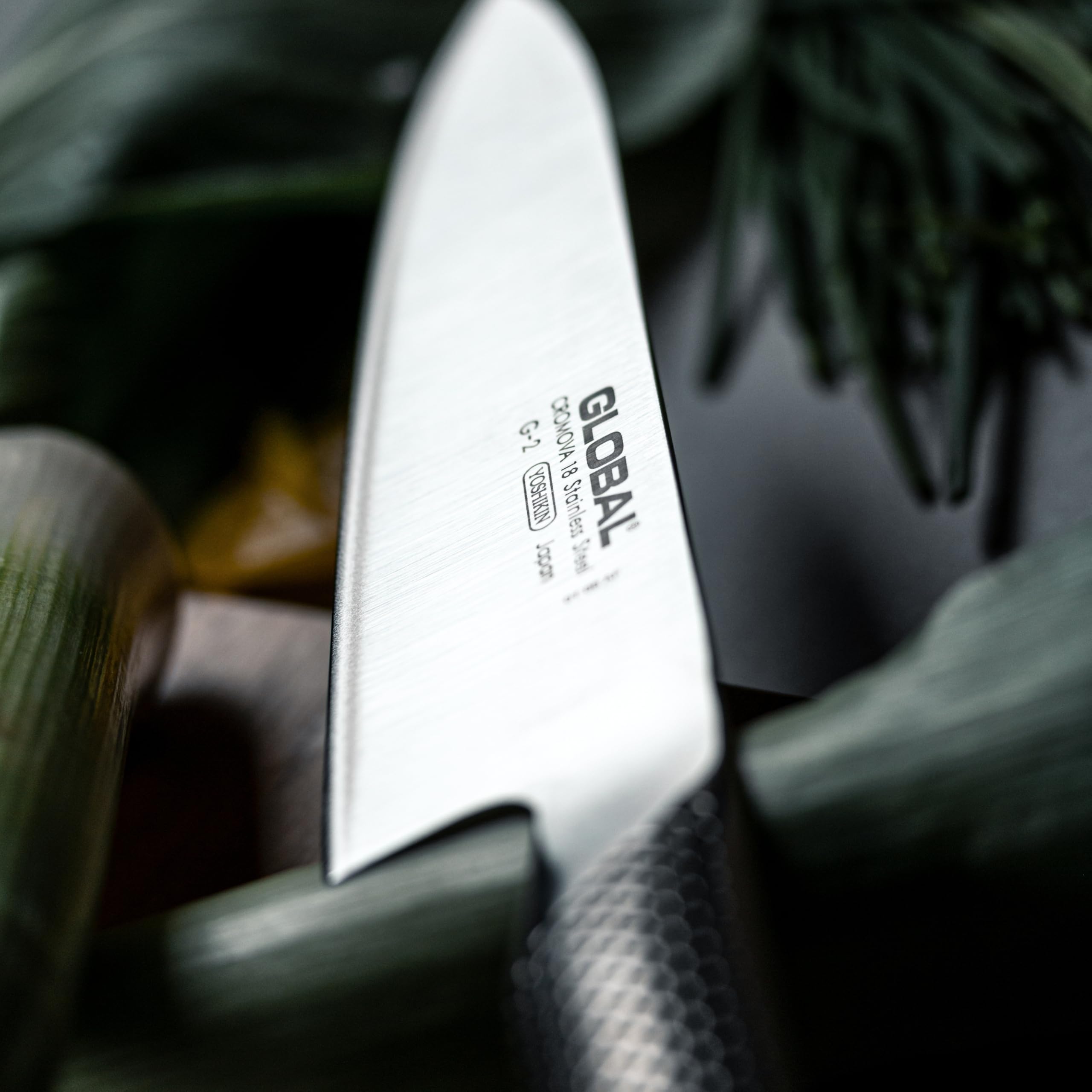 Global 8-inch knife lightweight design ideal for fast, nimble prep