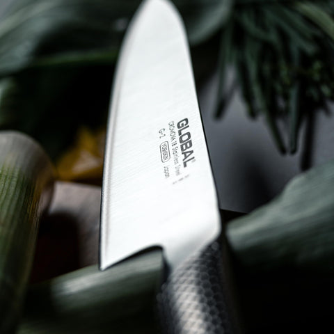 Global 8-inch knife lightweight design ideal for fast, nimble prep
