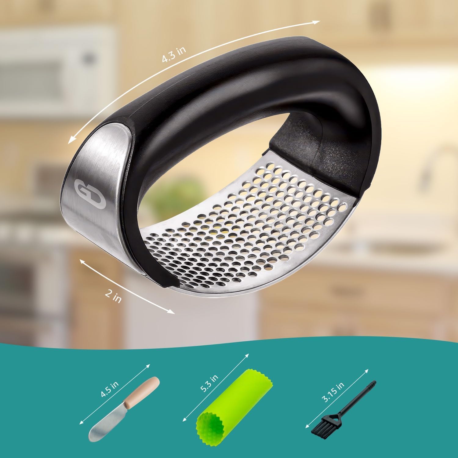 Global Digitronix multi-use mincer can crush ginger, nuts, and more.