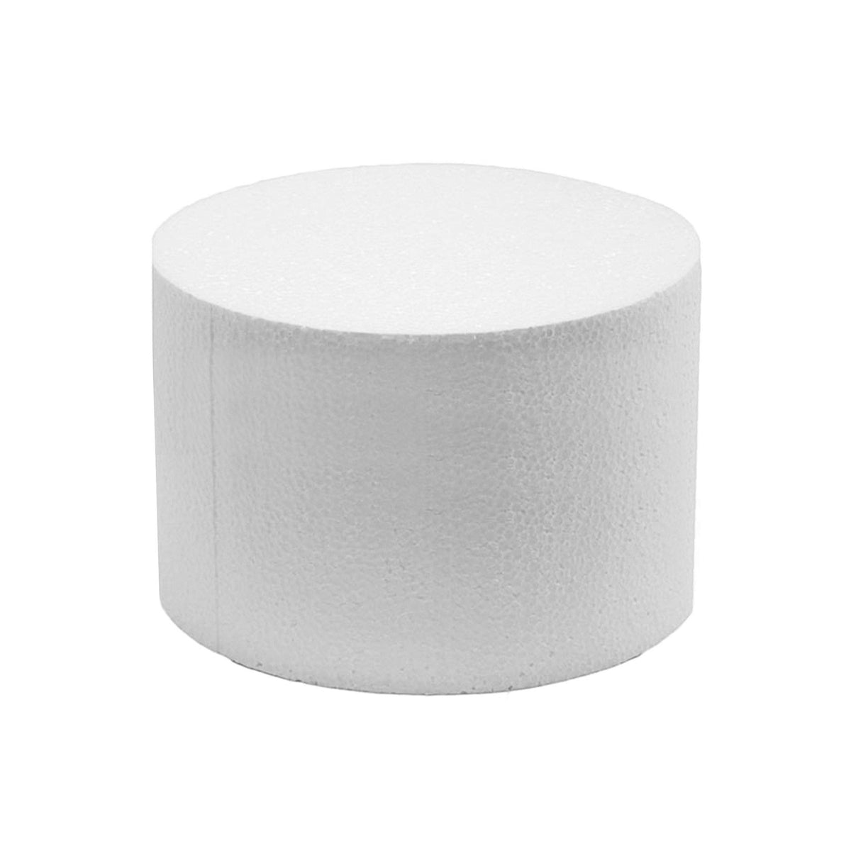 Global Sugar Art 6x6 cake dummy front view ideal for display and practice decorating.
