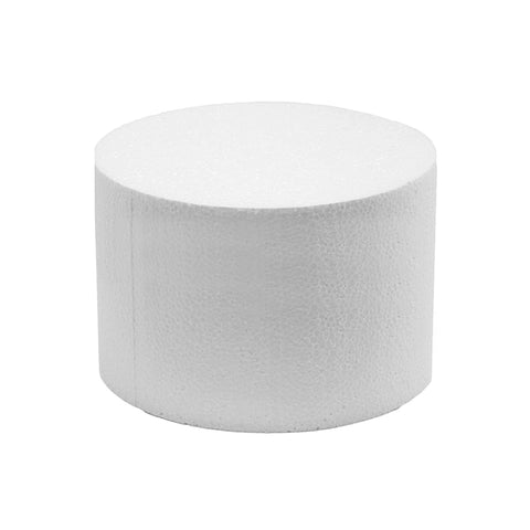 Global Sugar Art 6x6 cake dummy front view ideal for display and practice decorating.