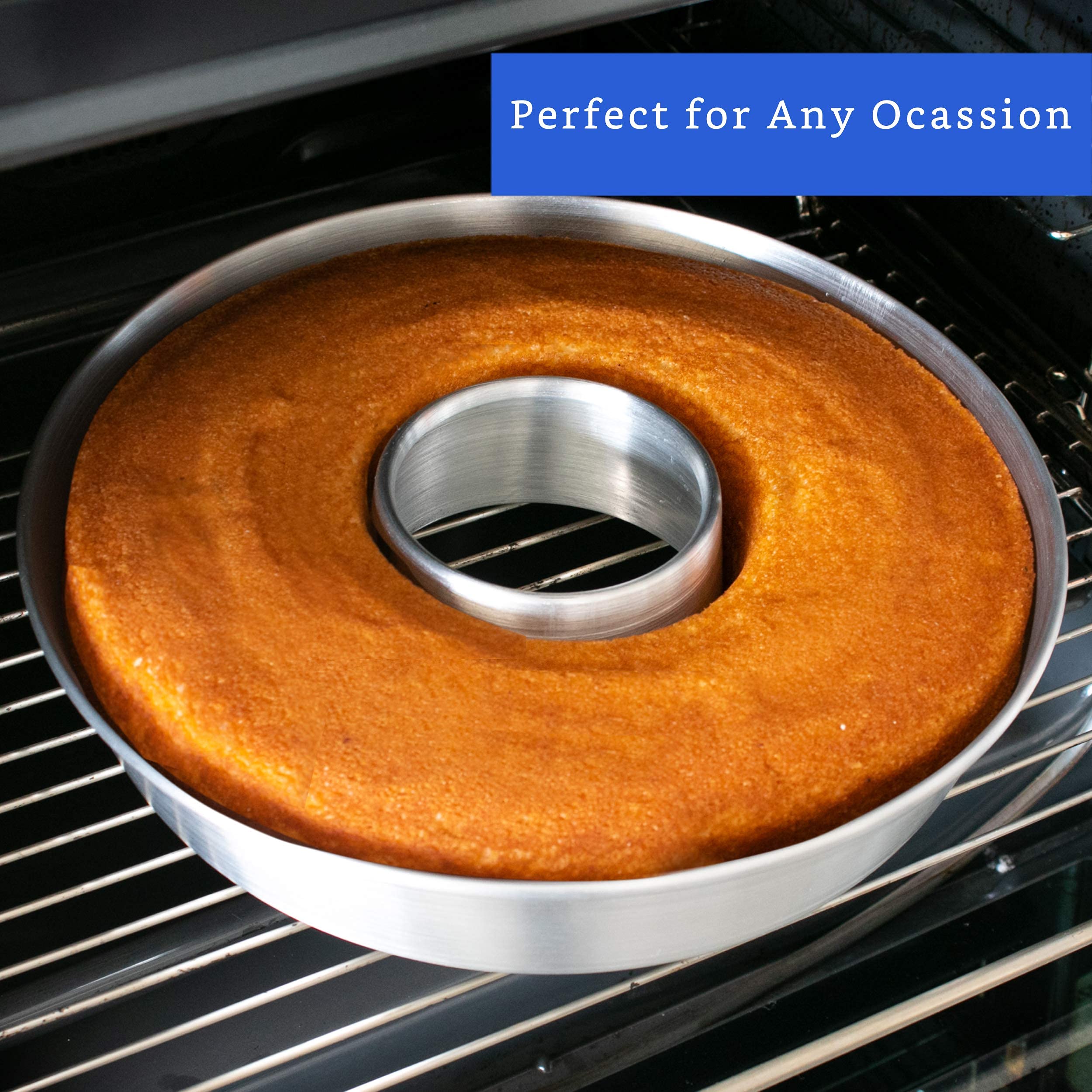 GLOBE ROCKET versatile baking pan for donuts, pound cakes, and flans