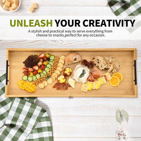 GLOKUUCA outdoor-friendly charcuterie platter for picnics and parties.