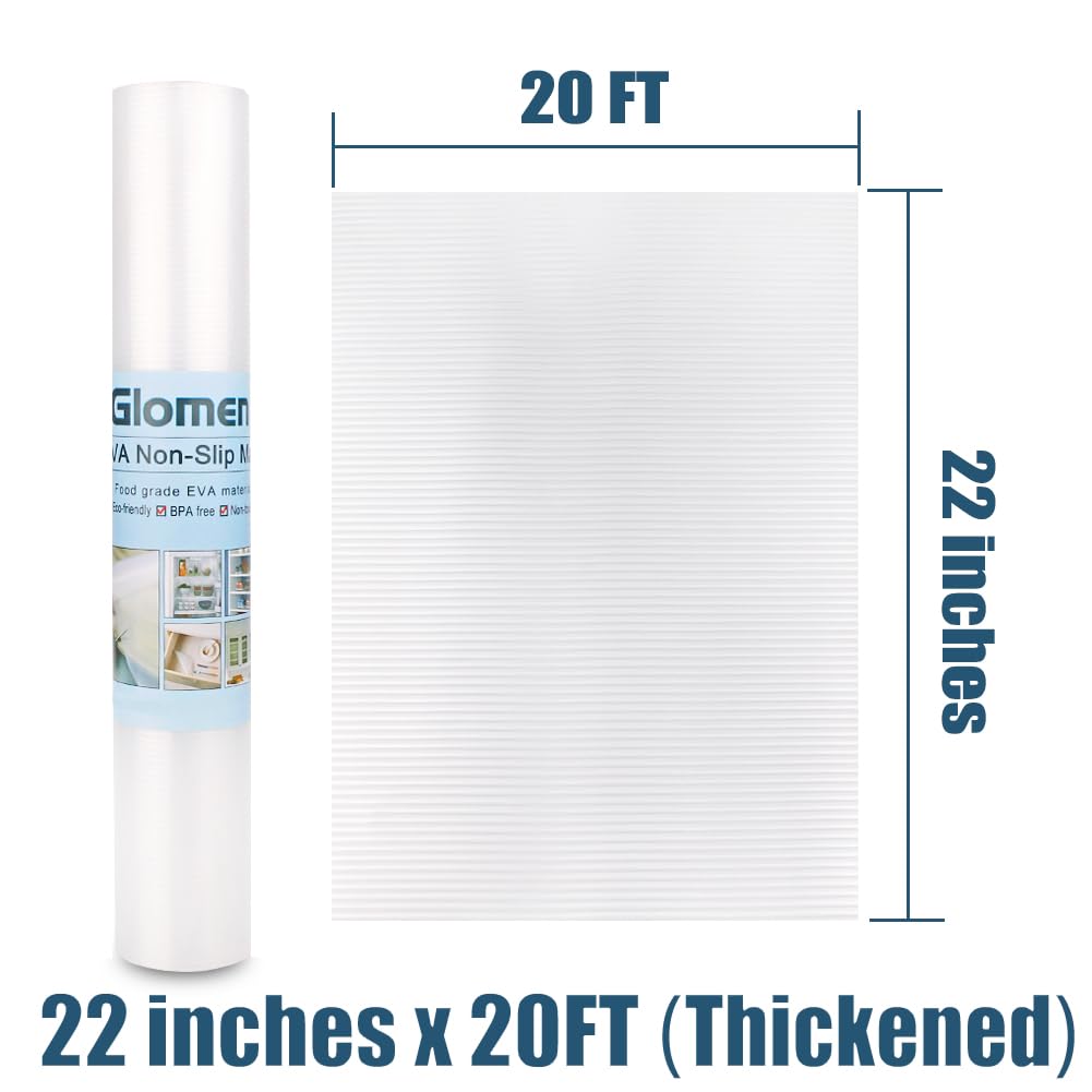 Glomen thickened liner protects tableware and bottles while staying clean.