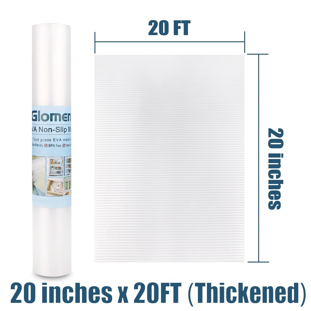 Glomen non-adhesive drawer liner keeps contents in place