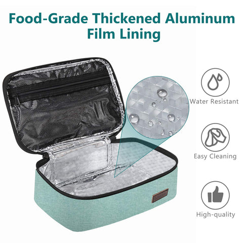Gloppie Little Lunch Bag fits in a backpack for school or office
